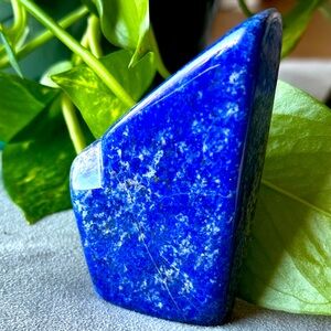 Lapis Lazuli Natural Healing Crystal 4x2in”